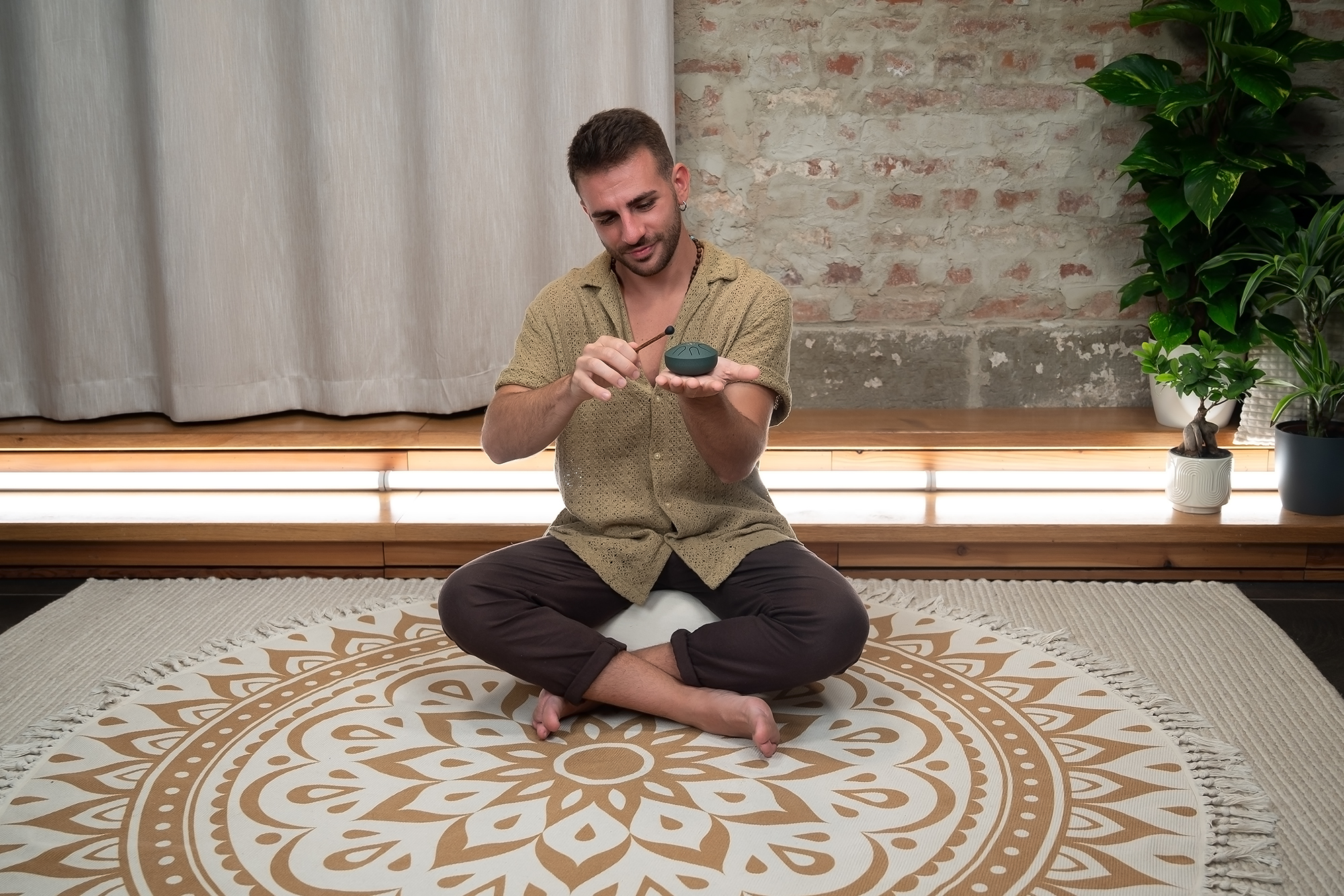 Pocket Steel Tongue Drum -Keim des Lebens